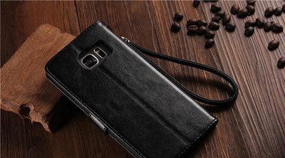 Nahast sülearvutikott Samsung S6 EDGE+ jaoks