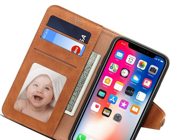 Bőr notebook tok iPhone-hoz