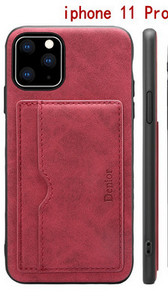 Kunstnahast ümbris, kus on ruumi dokumentide jaoks iphone11 jaoks