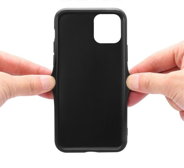 Mākslīgās ādas maciņš priekš iPhone ar dokumentu nodalījumu