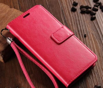 Θήκη από συνθετικό δέρμα για Samsung C8 / C7100