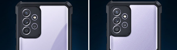 Caurspīdīgs silikona maciņš priekš Samsung A52