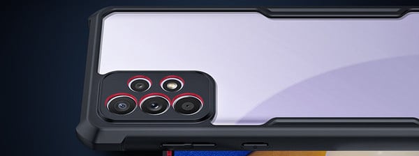 Caurspīdīgs silikona maciņš priekš Samsung A52