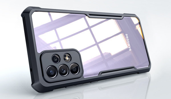 Caurspīdīgs silikona maciņš priekš Samsung A52