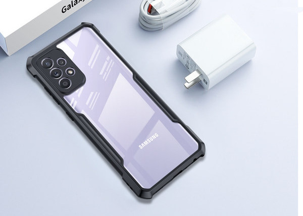 Caurspīdīgs silikona maciņš priekš Samsung A52