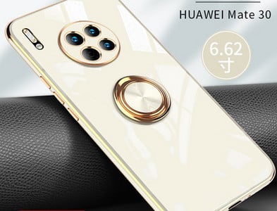 Metallrõngaga silikoonümbris Huawei mate30 / Mate30pro jaoks