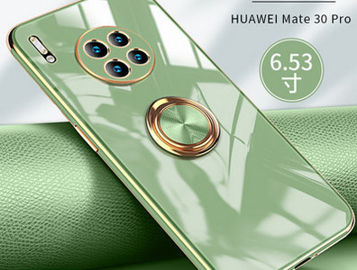 Metallrõngaga silikoonümbris Huawei mate30 / Mate30pro jaoks
