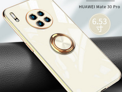 Metallrõngaga silikoonümbris Huawei mate30 / Mate30pro jaoks