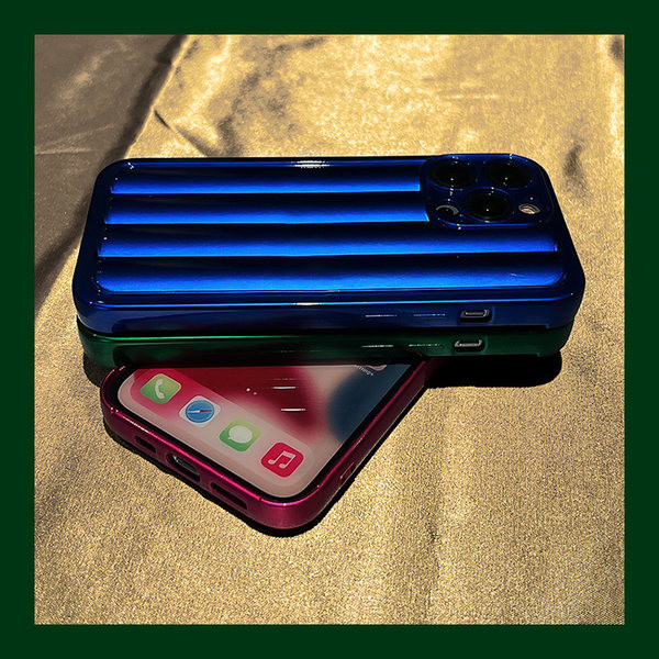 Силиконов калъф с лъскав ефект за  iPhone