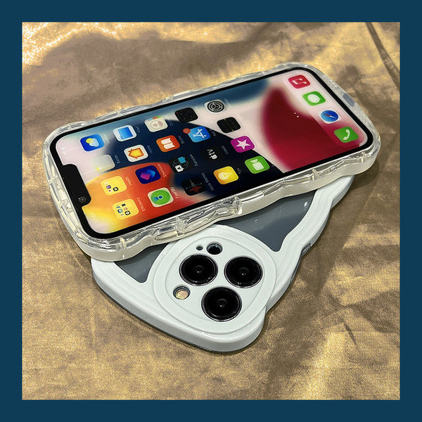 Husa din silicon ondulat pentru iPhone