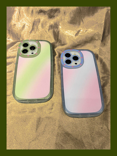 Цветен силиконов калъф за iPhone нов модел