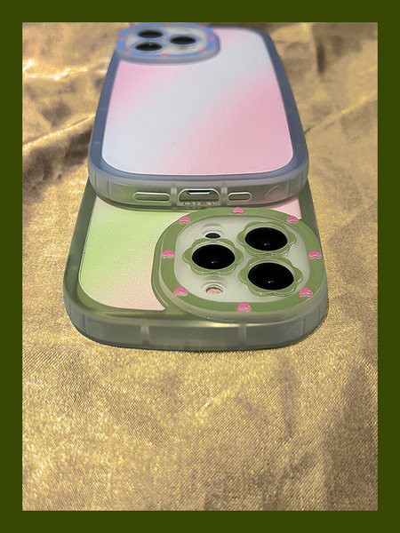 Цветен силиконов калъф за iPhone нов модел