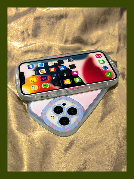 Цветен силиконов калъф за iPhone нов модел