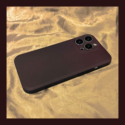 Egyszínű szilikon tok iPhone-hoz