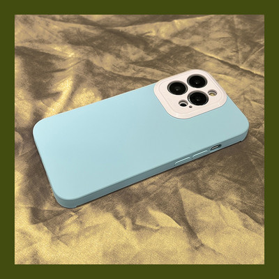 Μονόχρωμη θήκη σιλικόνης για iPhone