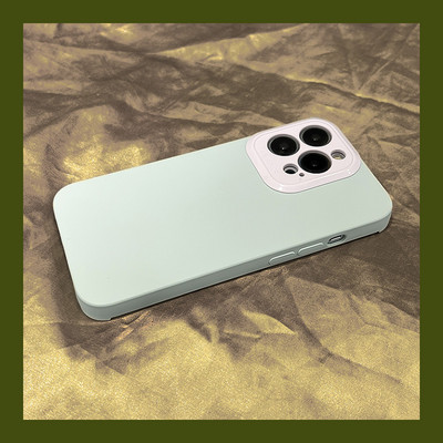 Μονόχρωμη θήκη σιλικόνης για iPhone