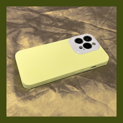 Μονόχρωμη θήκη σιλικόνης για iPhone