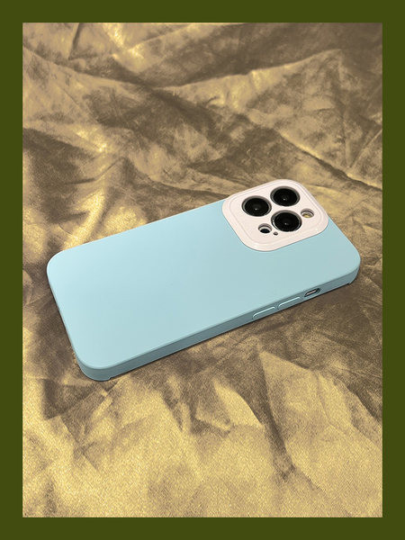 Husa din silicon de culoare solida pentru iPhone