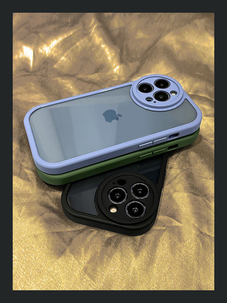 Ühevärviline silikoonümbris – sobib iPhone`ile