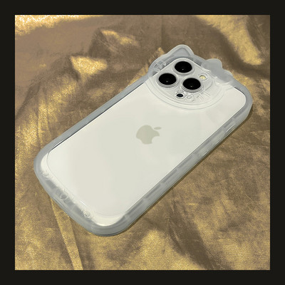 3D elemendiga silikoonümbris - iPhone