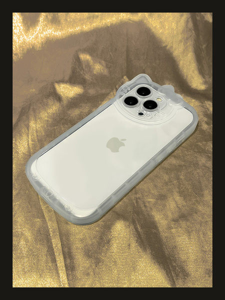 Husa din silicon cu element 3D - iPhone