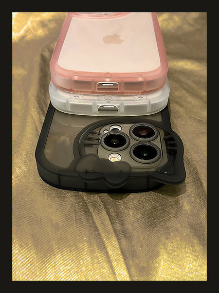 Husa din silicon cu element 3D - iPhone