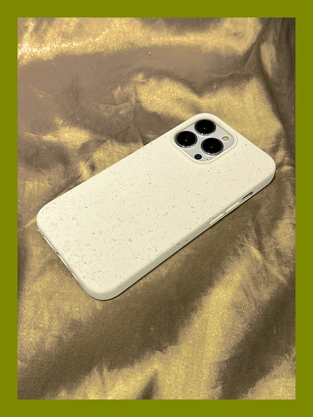 Silikonska maska u bijeloj i žutoj boji pogodna za iPhone