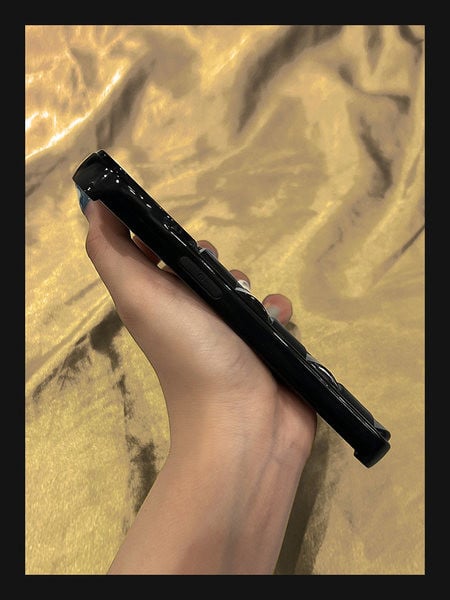 Αντικραδασμική θήκη για iPhone σε μαύρο χρώμα