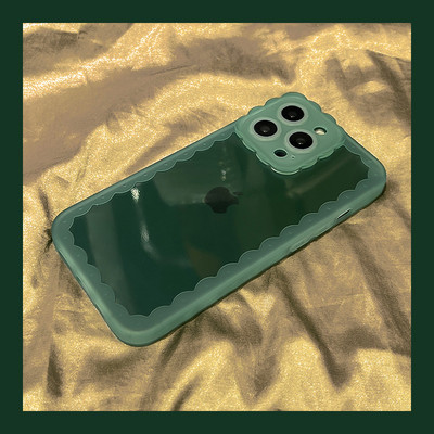 Ühevärviline silikoonist ümbris iPhone`ile