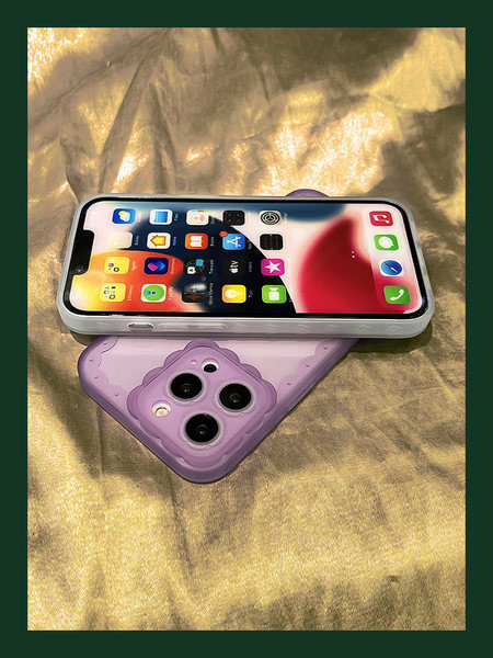 Μονόχρωμη θήκη σιλικόνης για iPhone