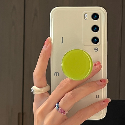 Uus mudel silikoonist ümbris Huawei jaoks valget värvi