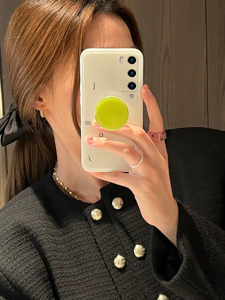 Uus mudel silikoonist ümbris Huawei jaoks valget värvi