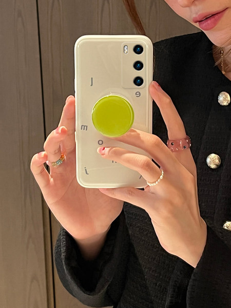 Uus mudel silikoonist ümbris Huawei jaoks valget värvi