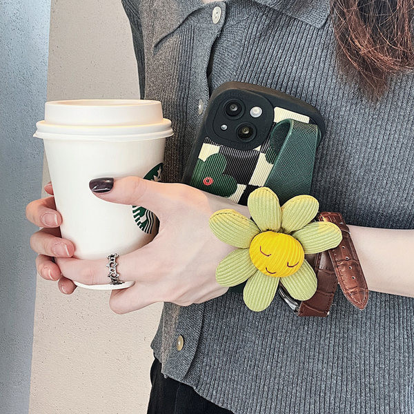 Silikonska maska otporna na udarce za iPhone s 3D dekoracijom