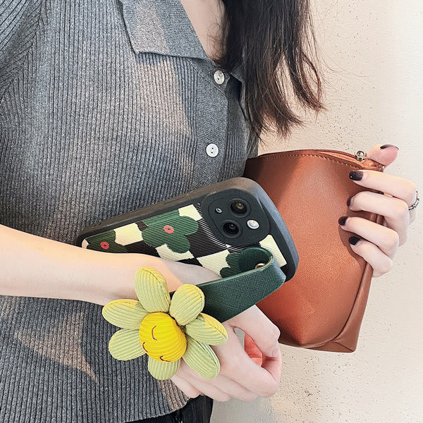 Silikonska maska otporna na udarce za iPhone s 3D dekoracijom