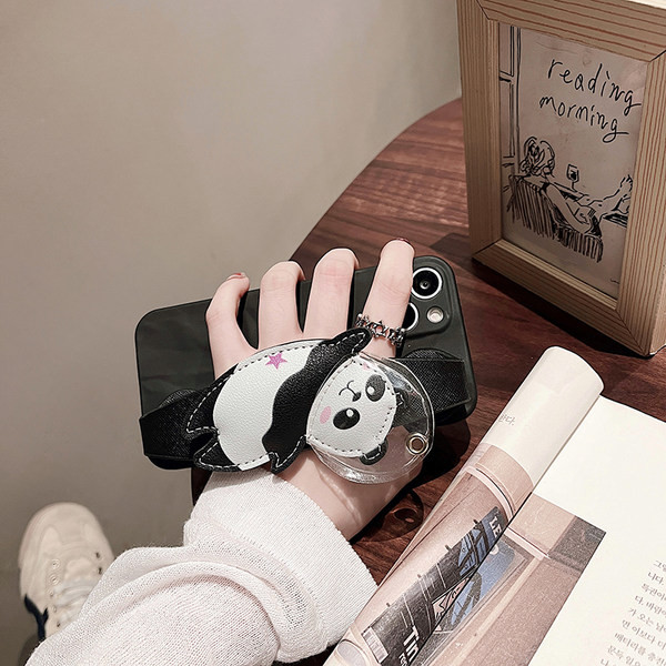 iPhone`ile sobiv nahkrihmaga silikoonümbris