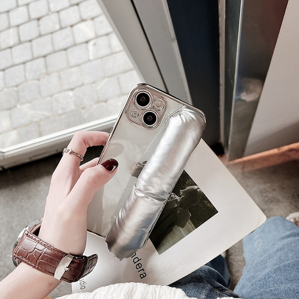 Silikona mobilā telefona maciņš piemērots iPhone