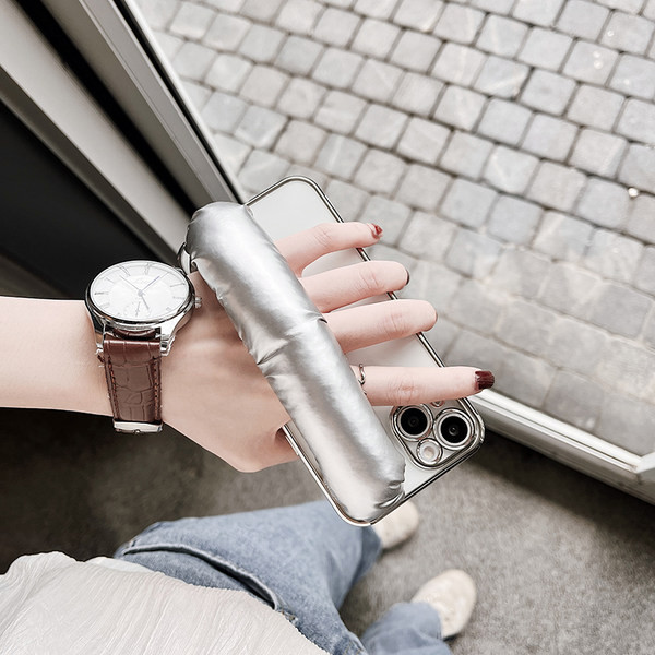 Silikona mobilā telefona maciņš piemērots iPhone