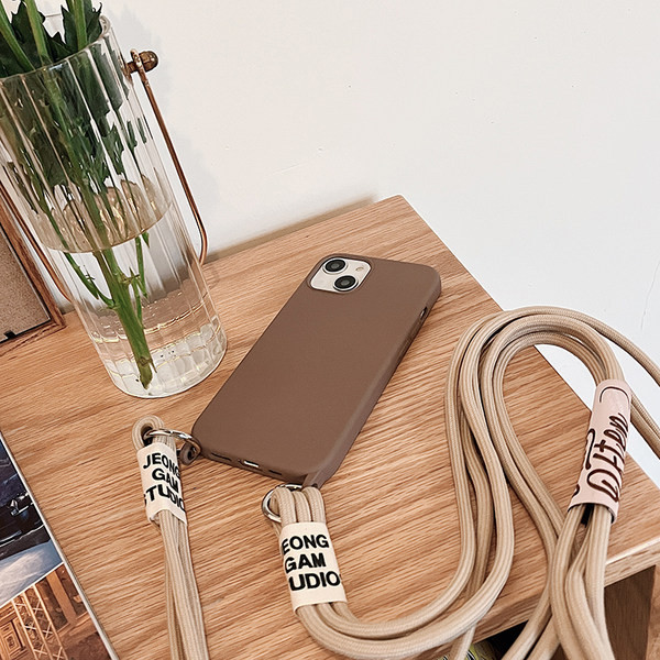 Silikona maciņš priekš iPhone ar garu rokturi