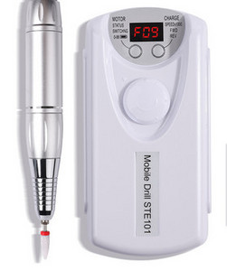 Elektriskā klusā nagu vīle ar vairākiem stiprinājumiem