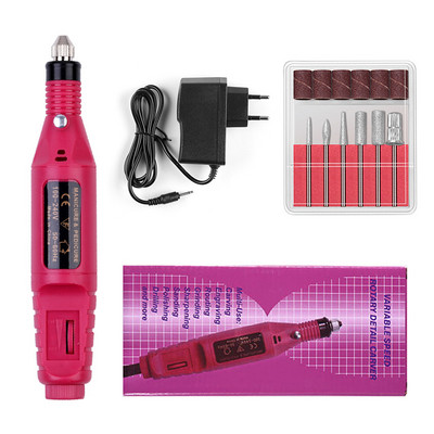 Elektriskā nagu vīle ar stiprinājumiem