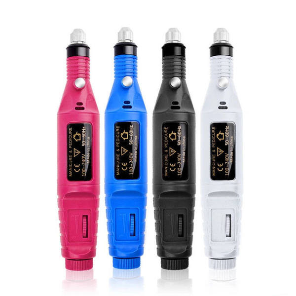 Elektriskā nagu vīle ar stiprinājumiem