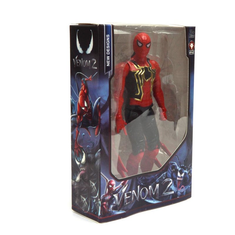 Фигурка Spiderman, Venom 2, Червена, 19 см.