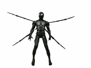 Фигурка Spiderman, Venom 2, Черна, 19 см.