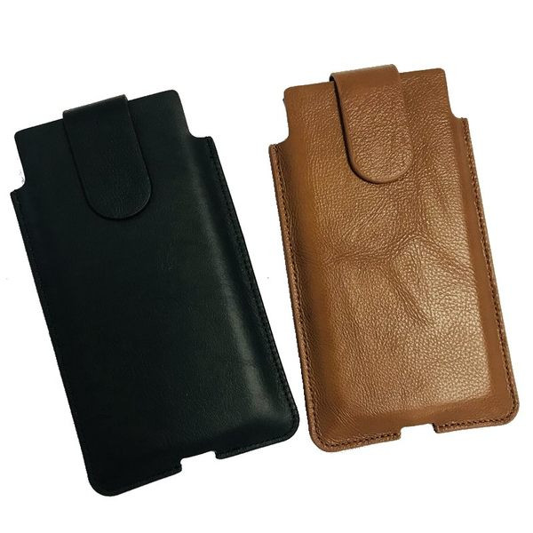 Eko ādas mobilā telefona maciņš viduklim