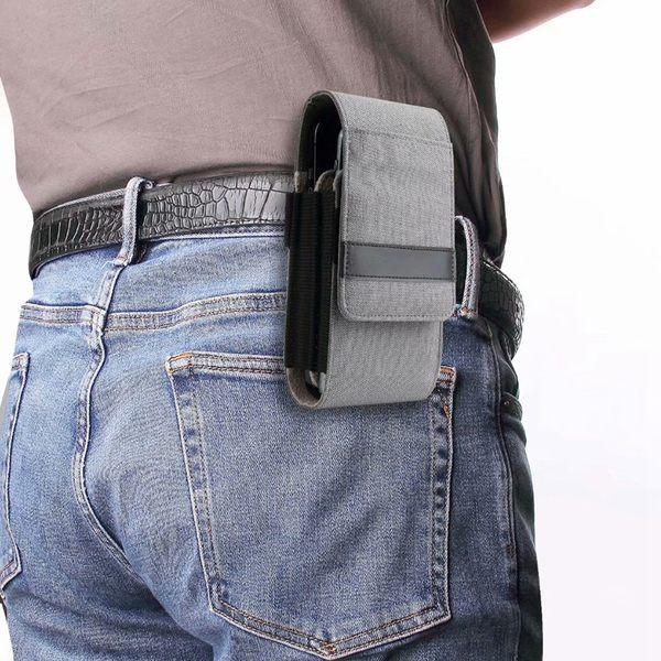 Geanta de talie textila model nou - potrivita pentru tekefon mobil