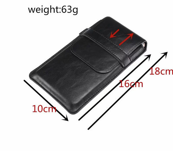 Nahast telefoniümbris – sobib vöökohale