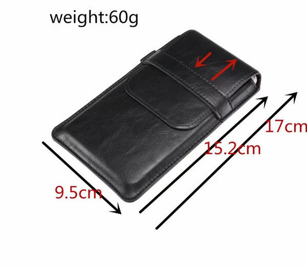 Nahast telefoniümbris – sobib vöökohale