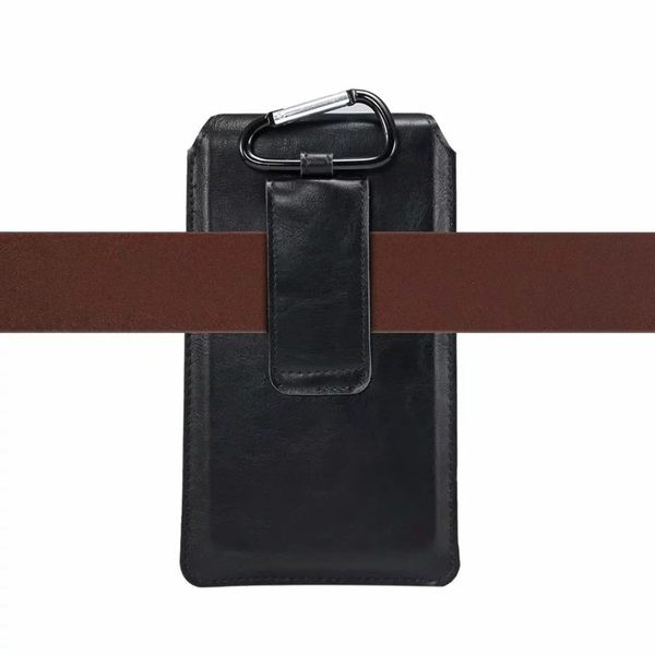 Nahast telefoniümbris – sobib vöökohale