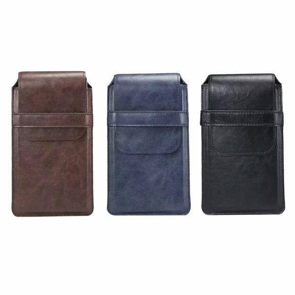 Nahast telefoniümbris – sobib vöökohale